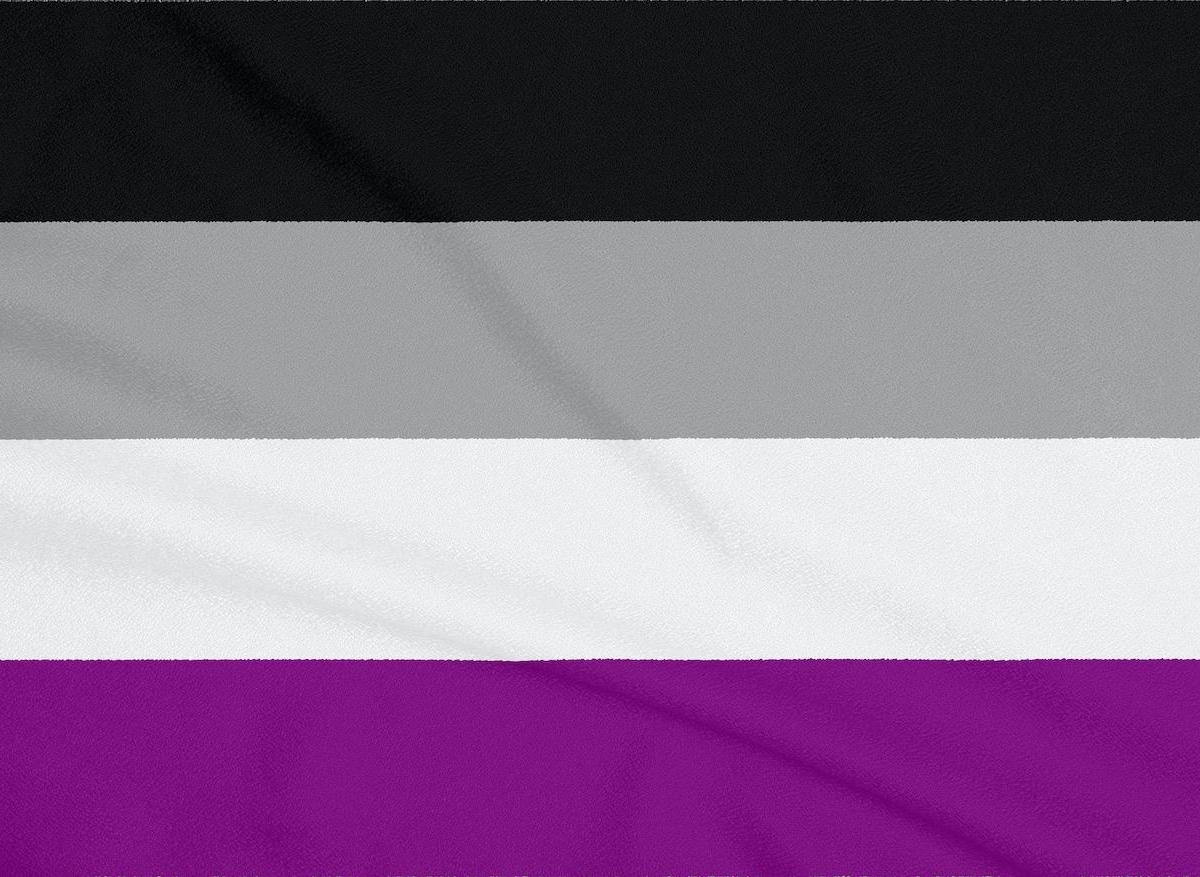 drapeau asexuel