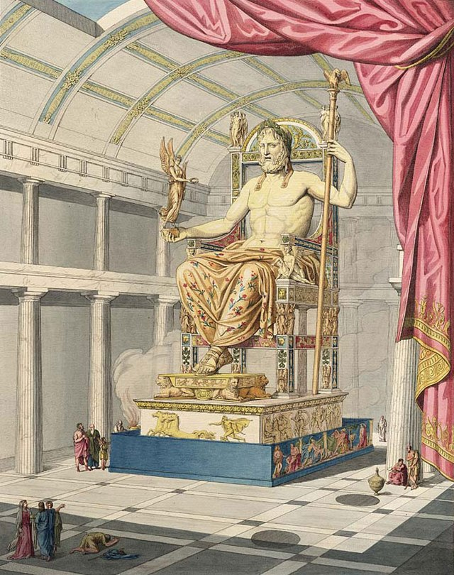 Statue chryséléphantine de Zeus